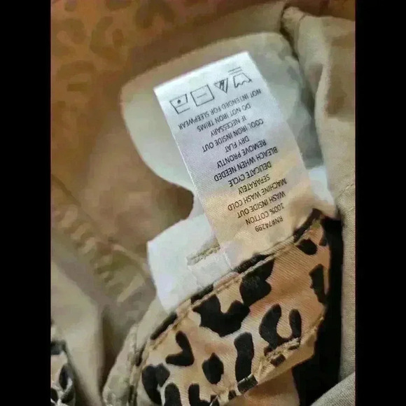 DKNY Leopard Print Overalls - Adorable Mini Dress Style - Picture 5 of 5